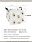 Summer Basket Square Folding Laundry Basket, Canvas Basket,Nersury Hamper,Suitable for Children,Office,Bedroom,Clothes,Toys Storage(Bee